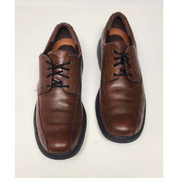 Dunham By New Balance Mens Bryce Oxfords Brown Leather Shoes Size 11.5D DAA03BR main image 7